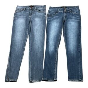 1822 Denim -EC - 2 Pair of Straight Leg Skinny Jeans